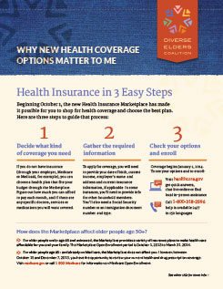 Support outreach and enrollment efforts to make sure our communities have the health care they need and deserve.
