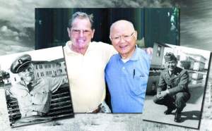 Tom Nakasaki and James Fellows, aging veterans reunited after internment