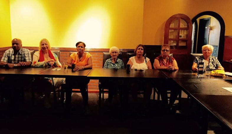 Viewers at the NHCOA watch party in New Jersey