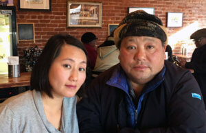 Bee Yang and his daughter, Kao Kalia Yang